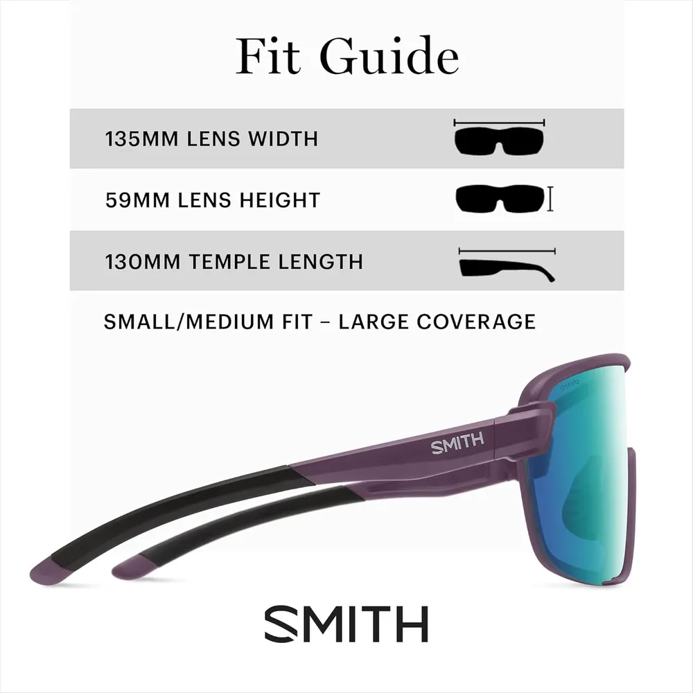 SMITH Bobcat Sunglasses para ski, ciclismo y más, unisex