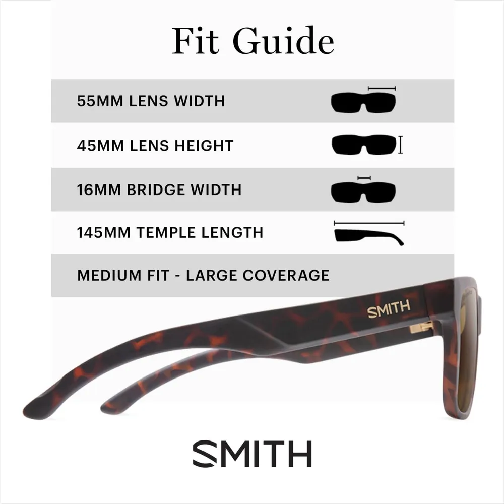 SMITH Lowdown 2 Sunglasses ChromaPop polarizadas