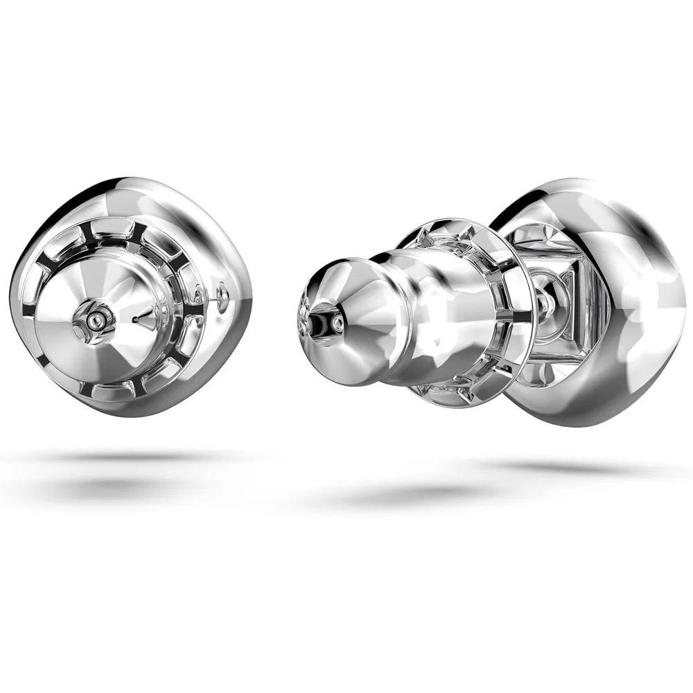 SWAROVSKI ARETES STUD CUADRADO UNA ANGELIC ACABADO RODIO PARA MUJER | AZUL OSCURO