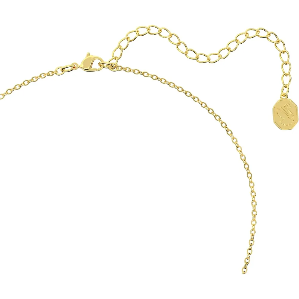 SWAROVSKI COLLAR PENDIENTE REDONDO BELLA V ACABADO ORO PARA MUJER | DORADO