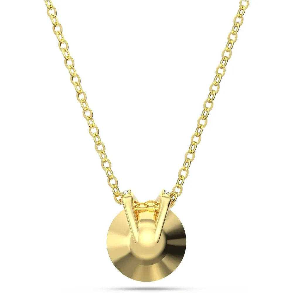 SWAROVSKI COLLAR PENDIENTE REDONDO BELLA V ACABADO ORO PARA MUJER | DORADO