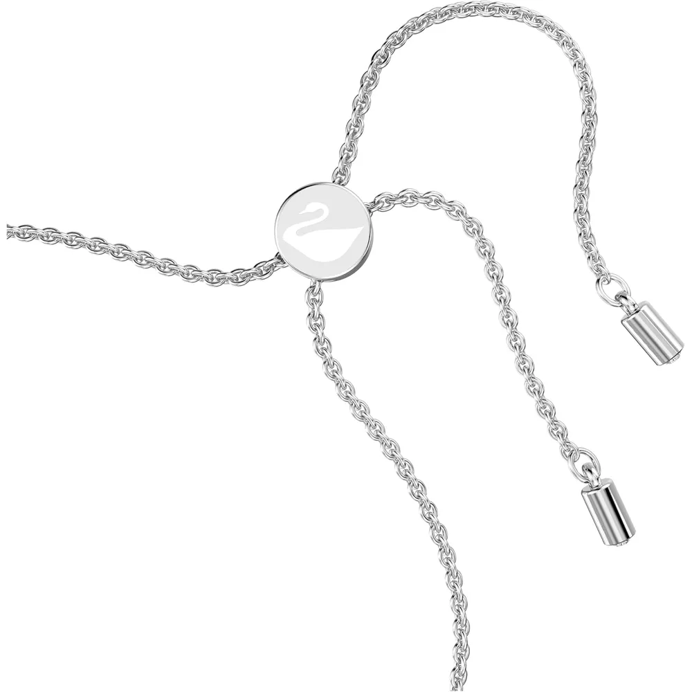 SWAROVSKI PULSERA PENDIENTE CUADRADO UNA ANGELIC ACABADO RODIO PARA MUJER | AZUL OSCURO