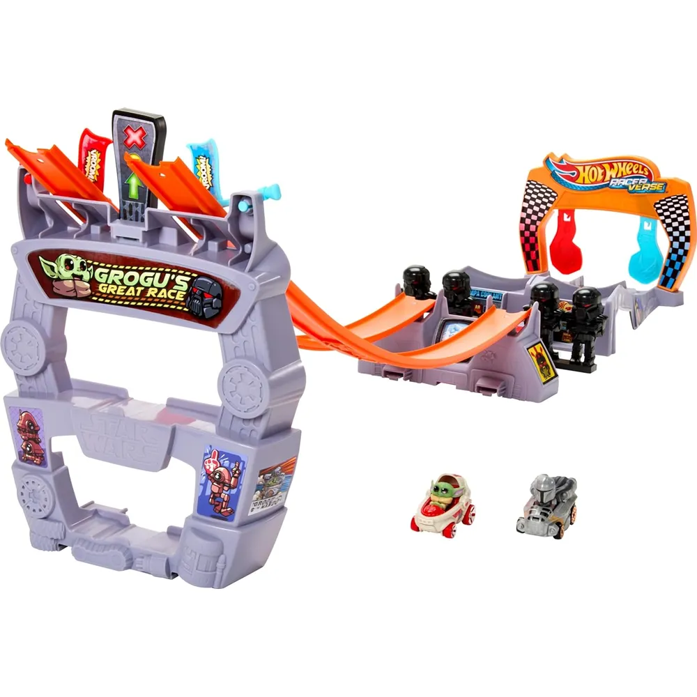 HOT WHEELS PISTA COMPLETA STAR WARS RACEVERSE SET 2 PZS