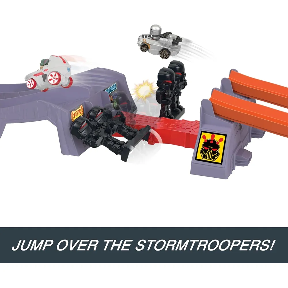 HOT WHEELS PISTA COMPLETA STAR WARS RACEVERSE SET 2 PZS