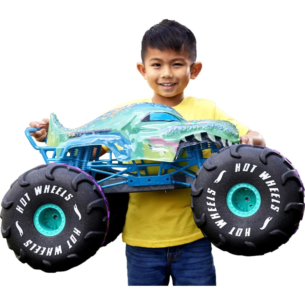 HOT WHEELS AUTO RC MONSTER TRUCKS MEGA WREX