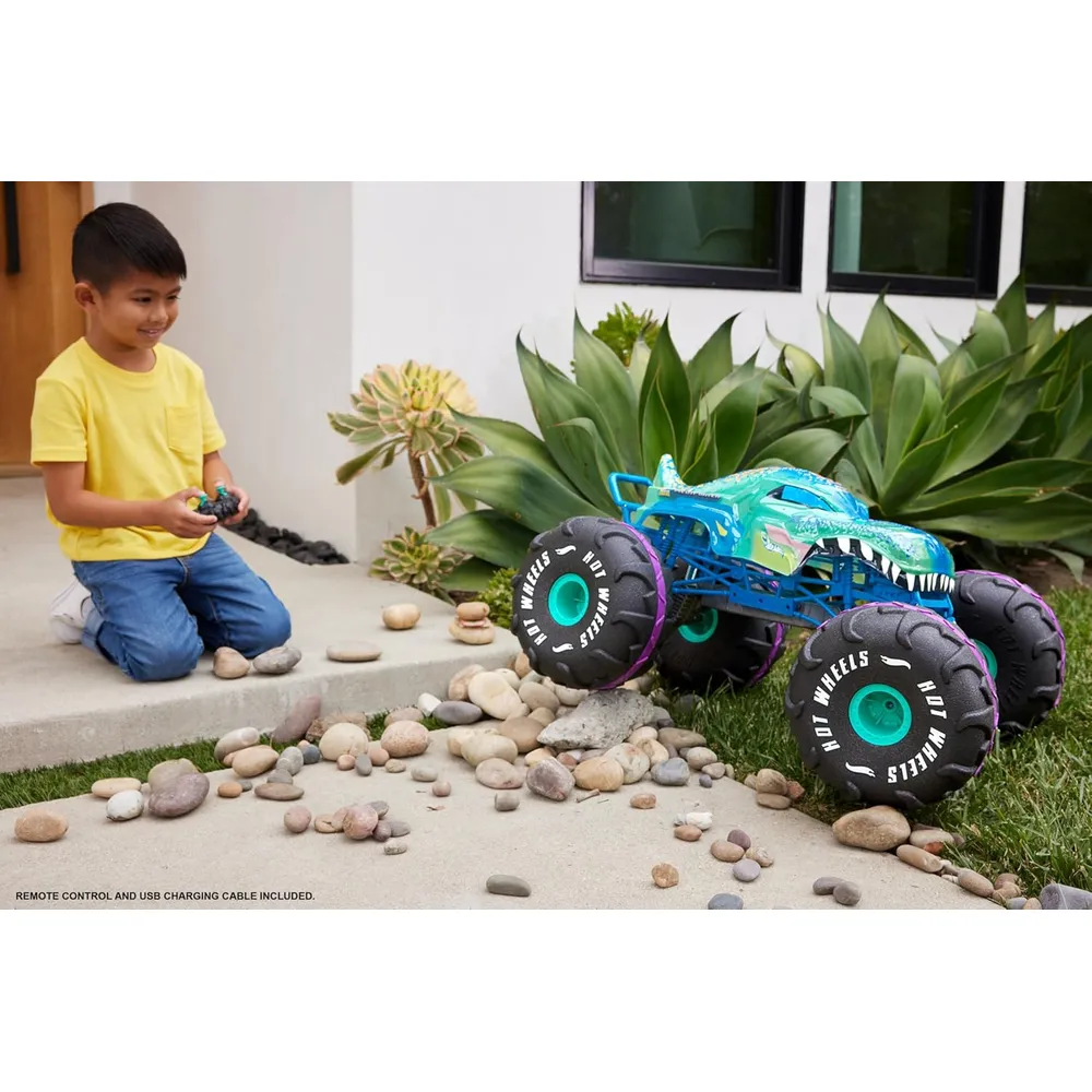 HOT WHEELS AUTO RC MONSTER TRUCKS MEGA WREX
