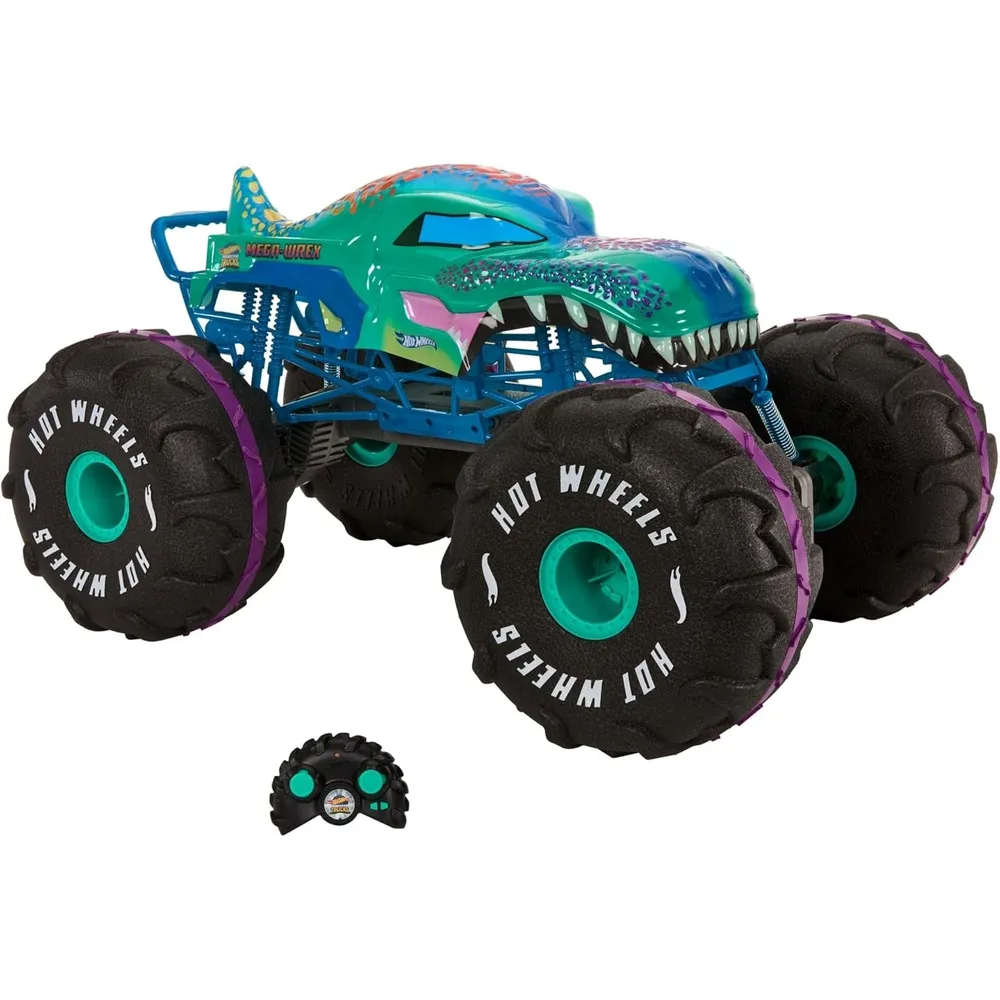 HOT WHEELS AUTO RC MONSTER TRUCKS MEGA WREX