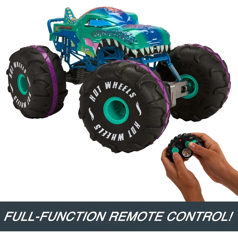 HOT WHEELS AUTO RC MONSTER TRUCKS MEGA WREX