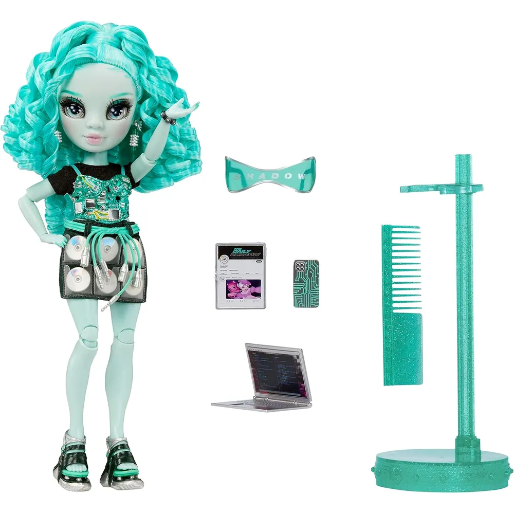 Rainbow High Shadow High Berrie muñeca con accesorios