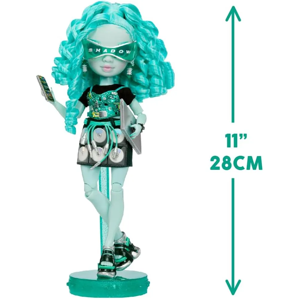 Rainbow High Shadow High Berrie muñeca con accesorios