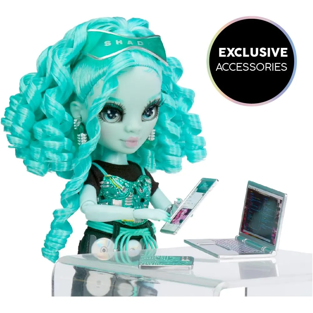 Rainbow High Shadow High Berrie muñeca con accesorios