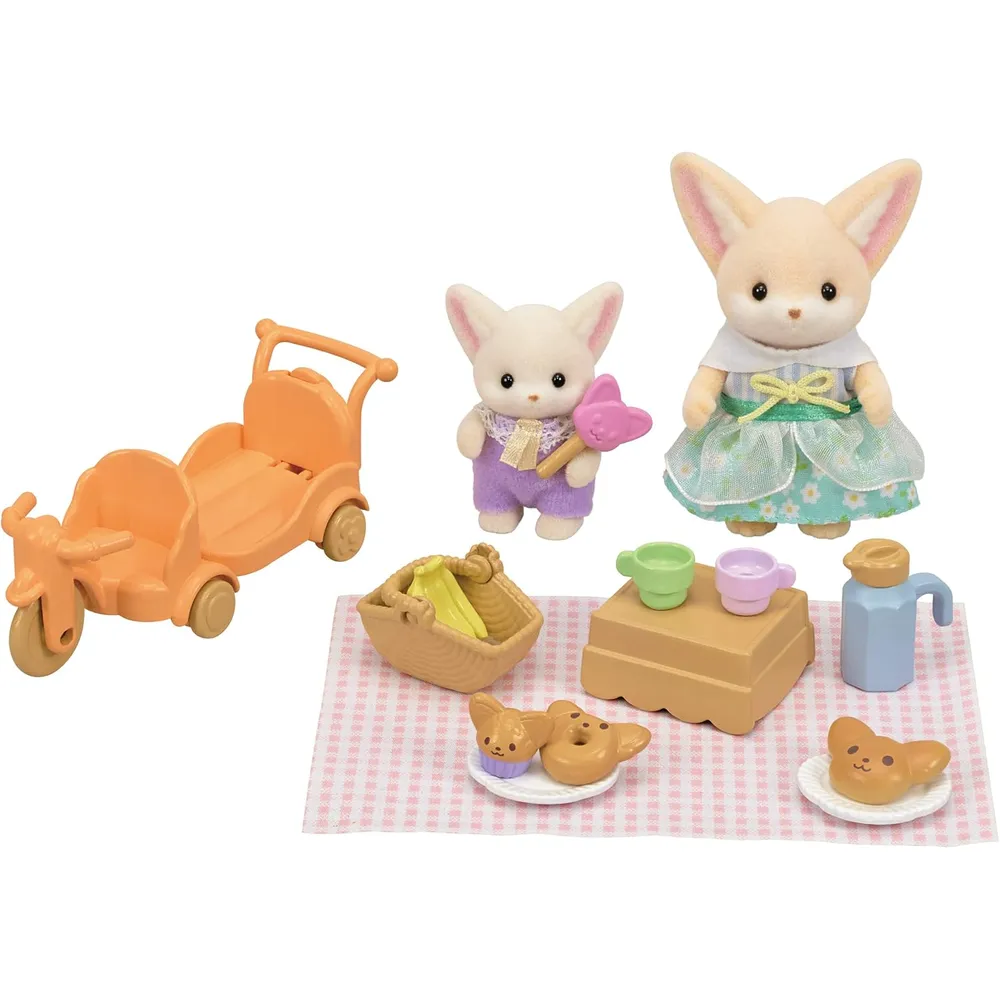 SET SYLVANIAN FAMILIES PICNIC HERMANOS FENNEC