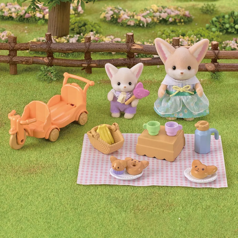SET SYLVANIAN FAMILIES PICNIC HERMANOS FENNEC
