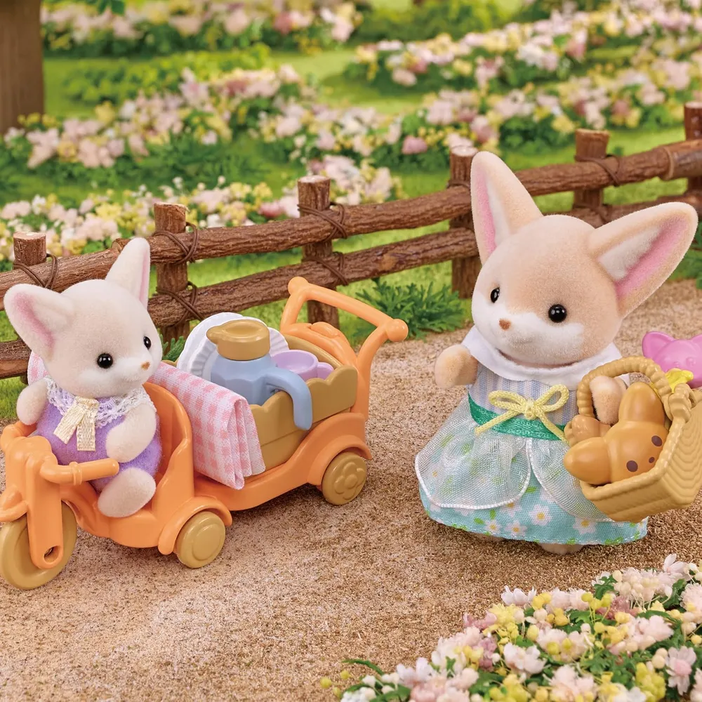 SET SYLVANIAN FAMILIES PICNIC HERMANOS FENNEC