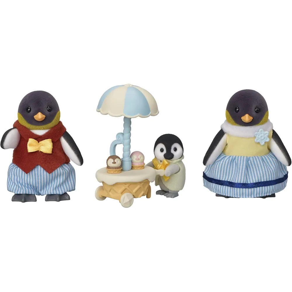 MUÑECA SYLVANIAN FAMILIES FAMILIA PINGÜINOS 5694