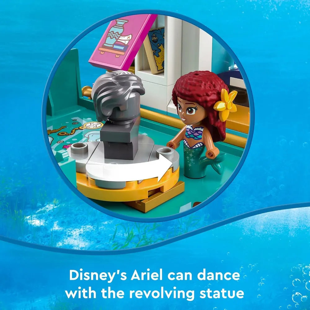Lego Disney La Sirenita libro de cuentos set de juego infantil con muñecas