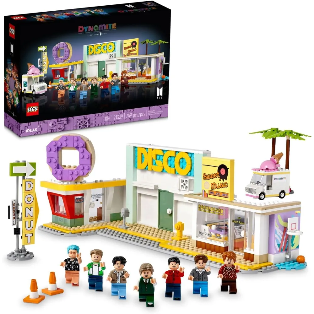 Lego Ideas BTS Dynamite set de construcción para adultos con 7 minifiguras