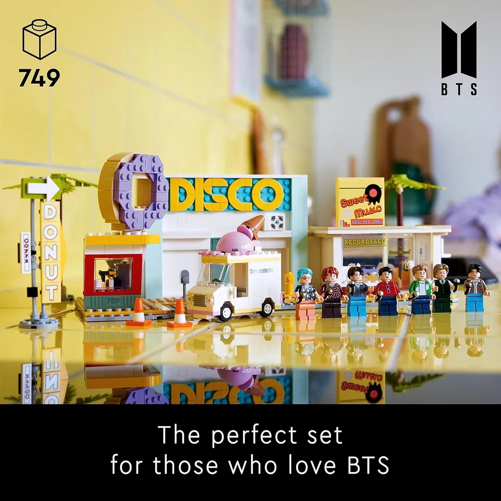Lego Ideas BTS Dynamite set de construcción para adultos con 7 minifiguras
