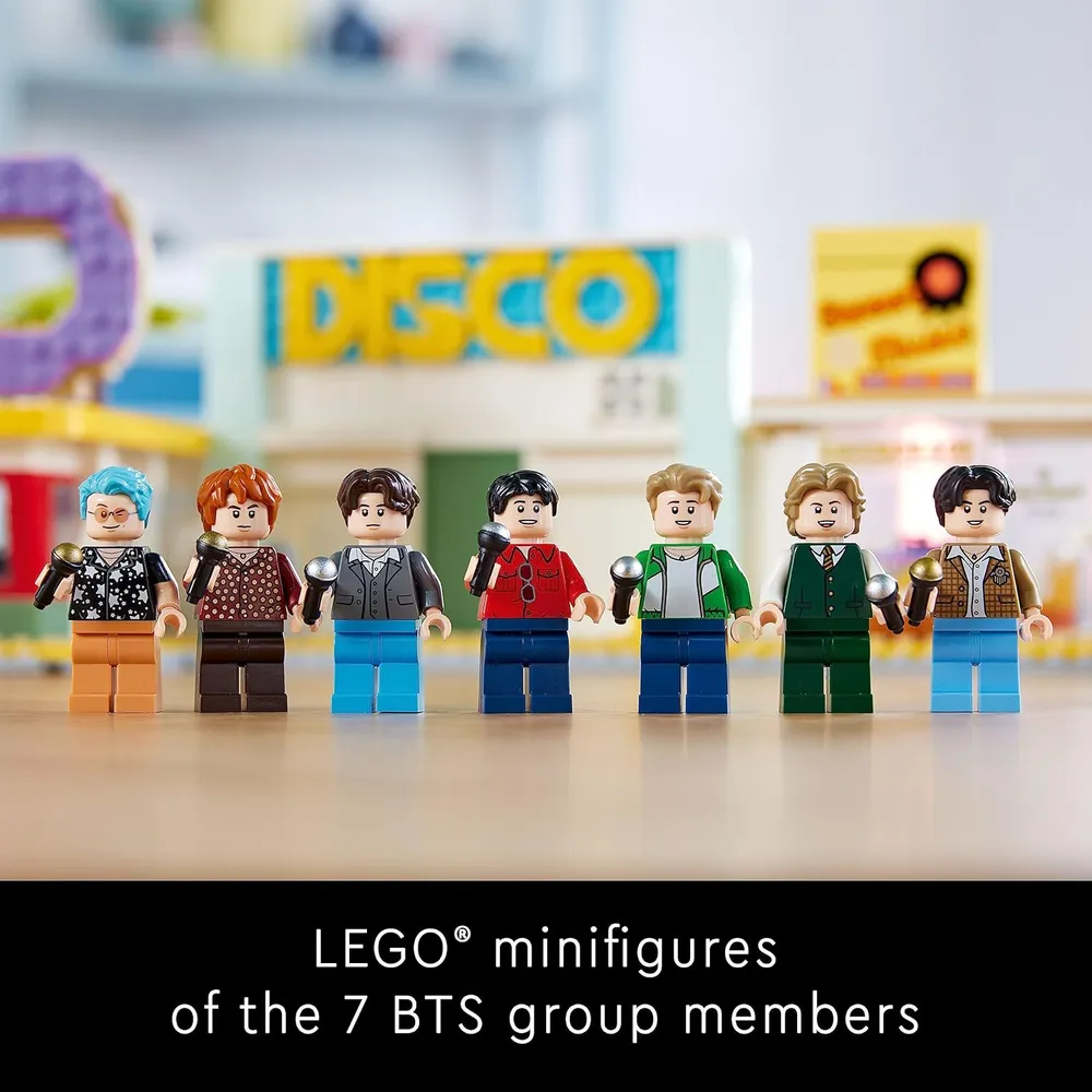 Lego Ideas BTS Dynamite set de construcción para adultos con 7 minifiguras