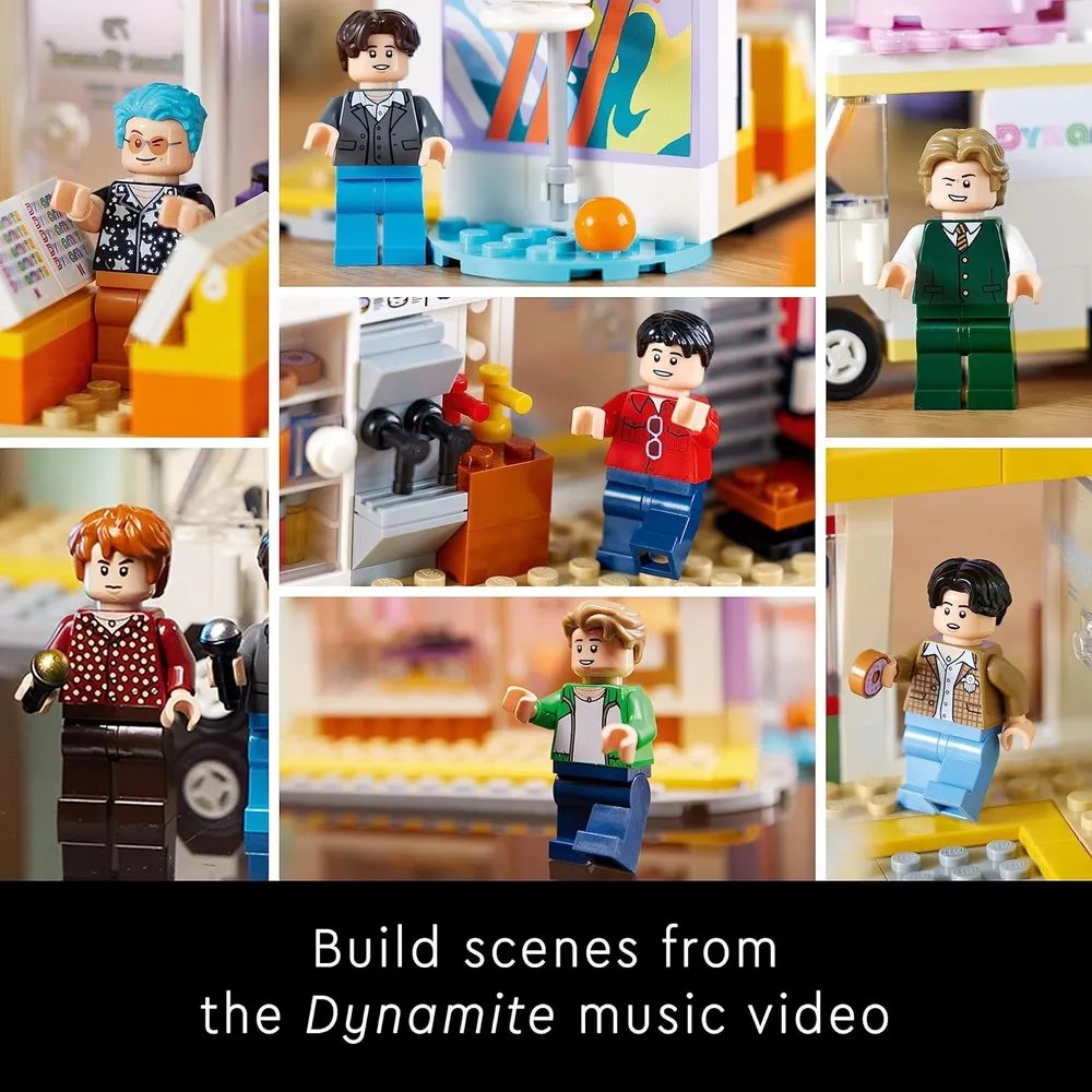 Lego Ideas BTS Dynamite set de construcción para adultos con 7 minifiguras