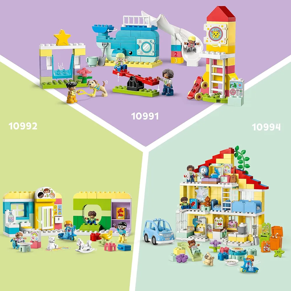 Lego Duplo casa del árbol 3 en 1 set creativo infantil con figuras incluidas