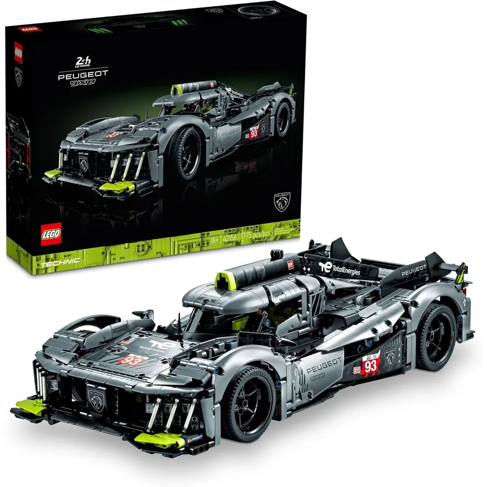 LEGO TECHNIC PEUGEOT 9X8 24H LE MANS SET DE COCHE DE CARRERAS