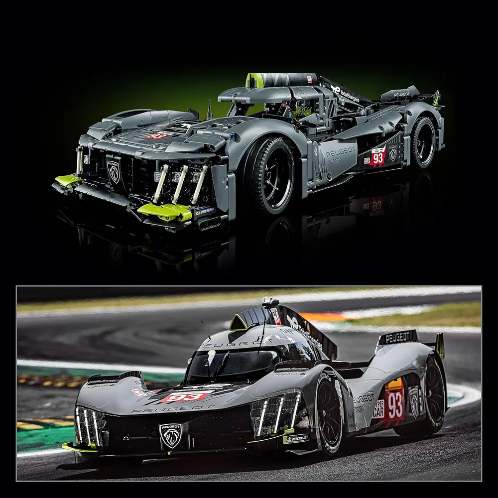 LEGO TECHNIC PEUGEOT 9X8 24H LE MANS SET DE COCHE DE CARRERAS