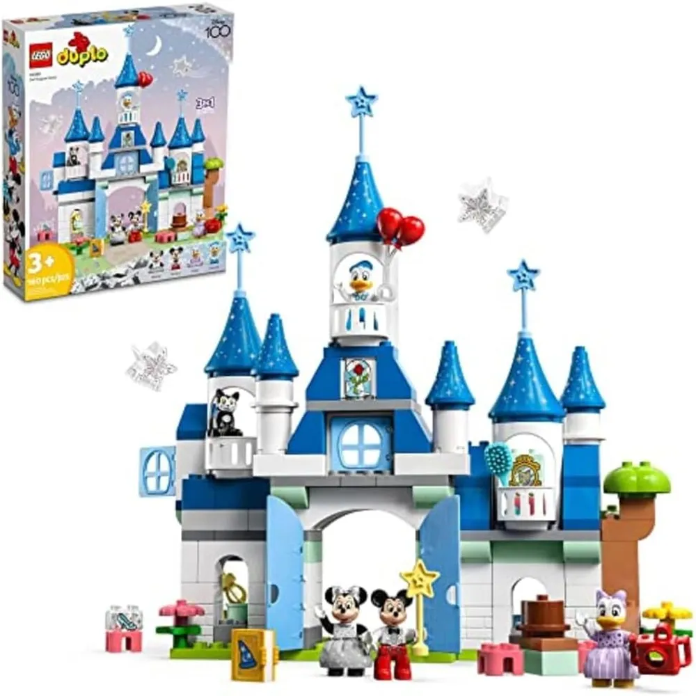 Lego Duplo Disney castillo mágico 3 en 1 set de construcción familiar infantil