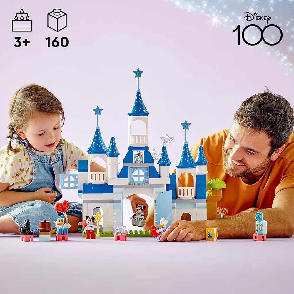 Lego Duplo Disney castillo mágico 3 en 1 set de construcción familiar infantil