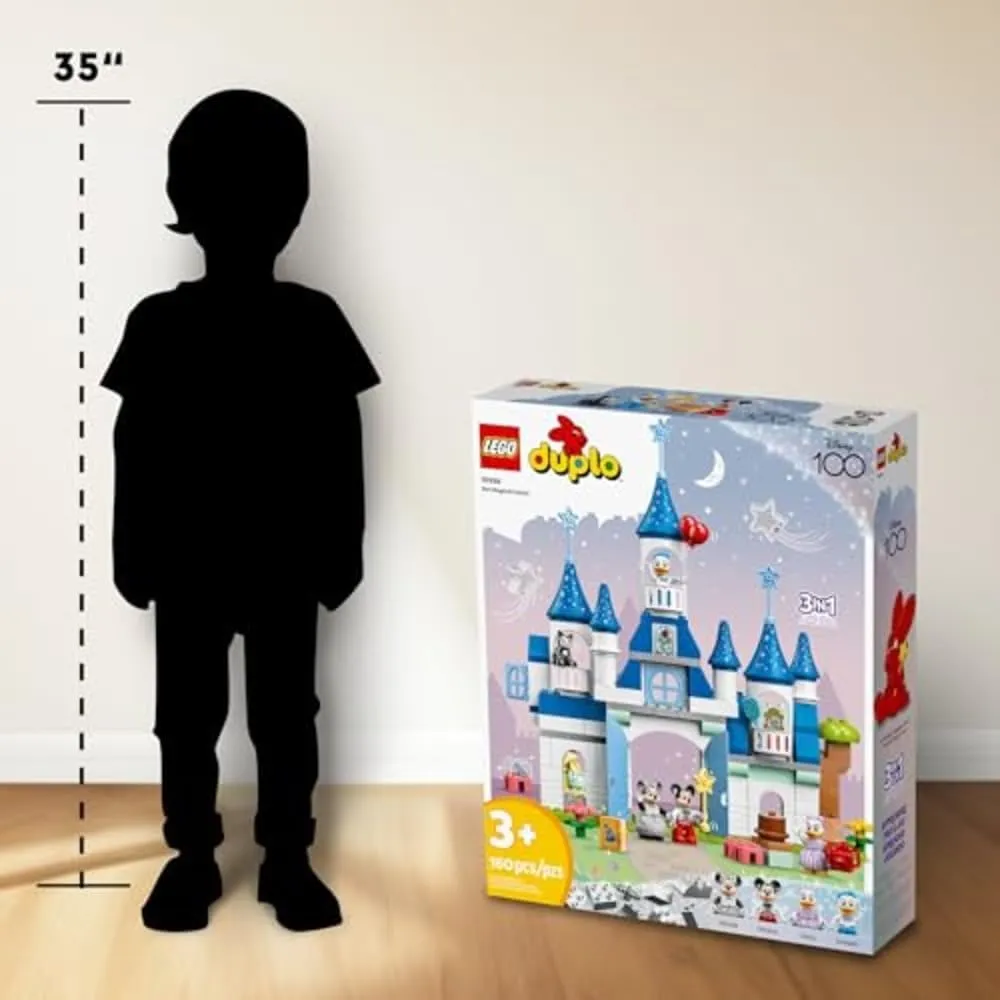 Lego Duplo Disney castillo mágico 3 en 1 set de construcción familiar infantil