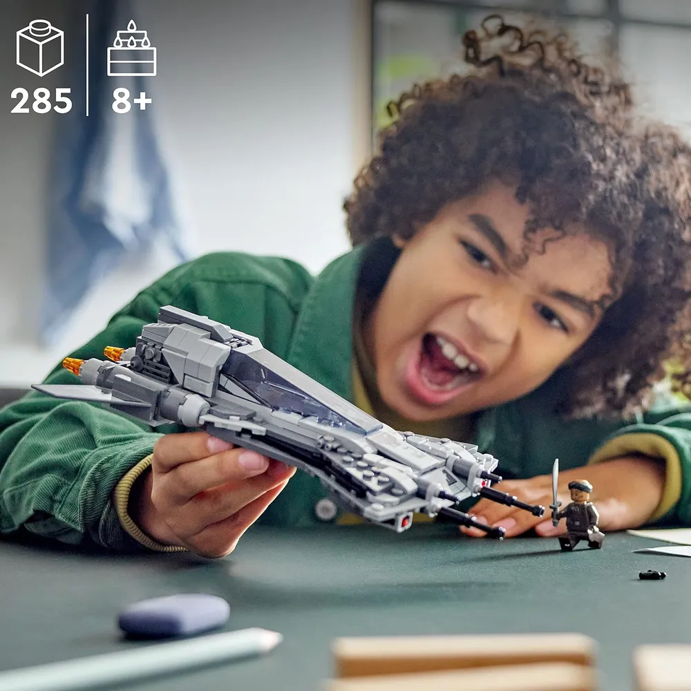 Lego Star Wars caza pirata Snub set de juego con personajes de The Mandalorian