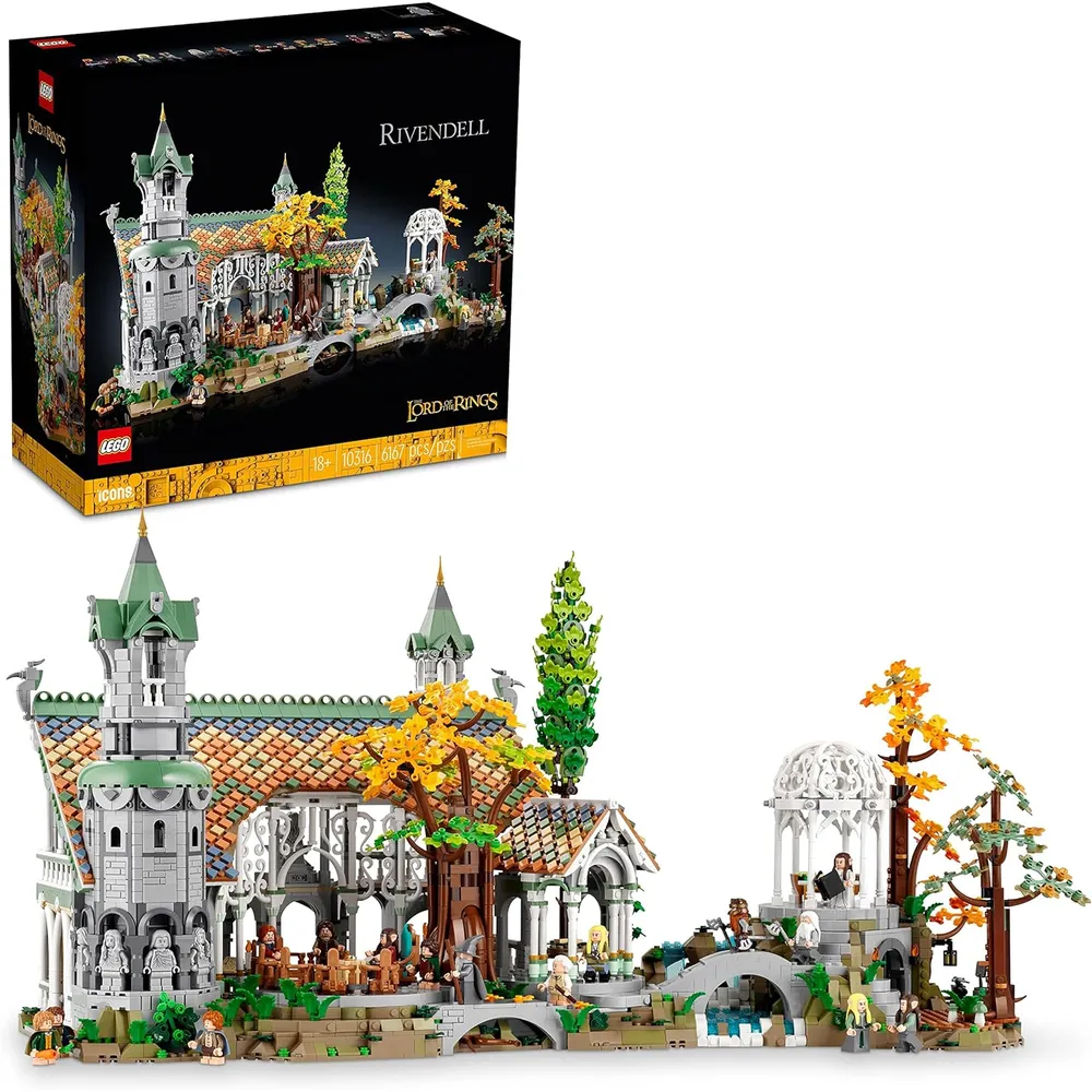 Lego Icons El Señor de los Anillos Rivendell set de construcción para adultos