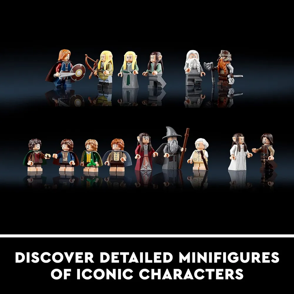 Lego Icons El Señor de los Anillos Rivendell set de construcción para adultos