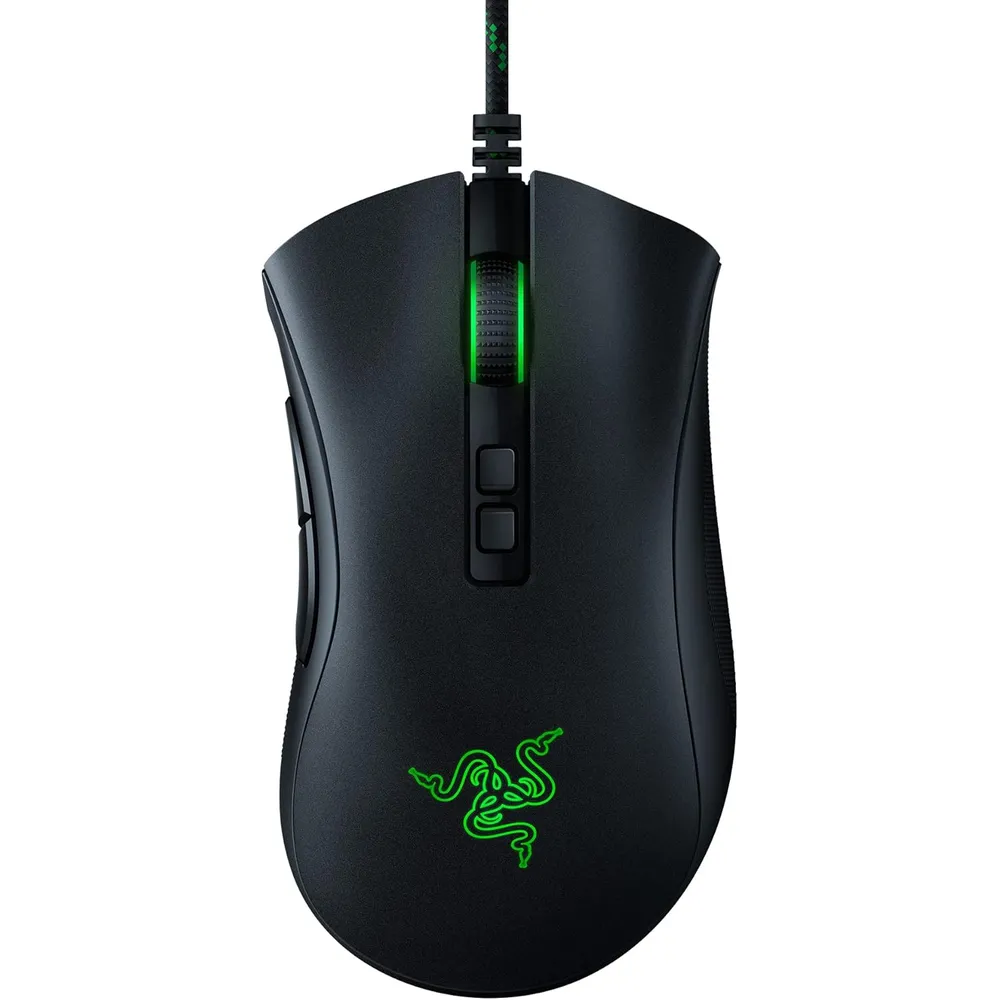 MOUSE ALÁMBRICO DEATHADDER V2 RAZER | NEGRO / VERDE