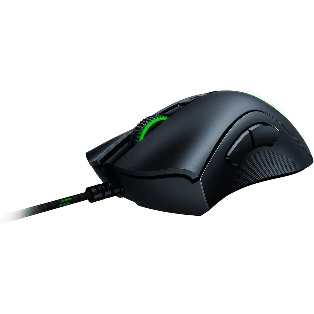 MOUSE ALÁMBRICO DEATHADDER V2 RAZER | NEGRO / VERDE