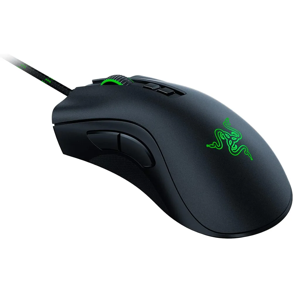 MOUSE ALÁMBRICO DEATHADDER V2 RAZER | NEGRO / VERDE