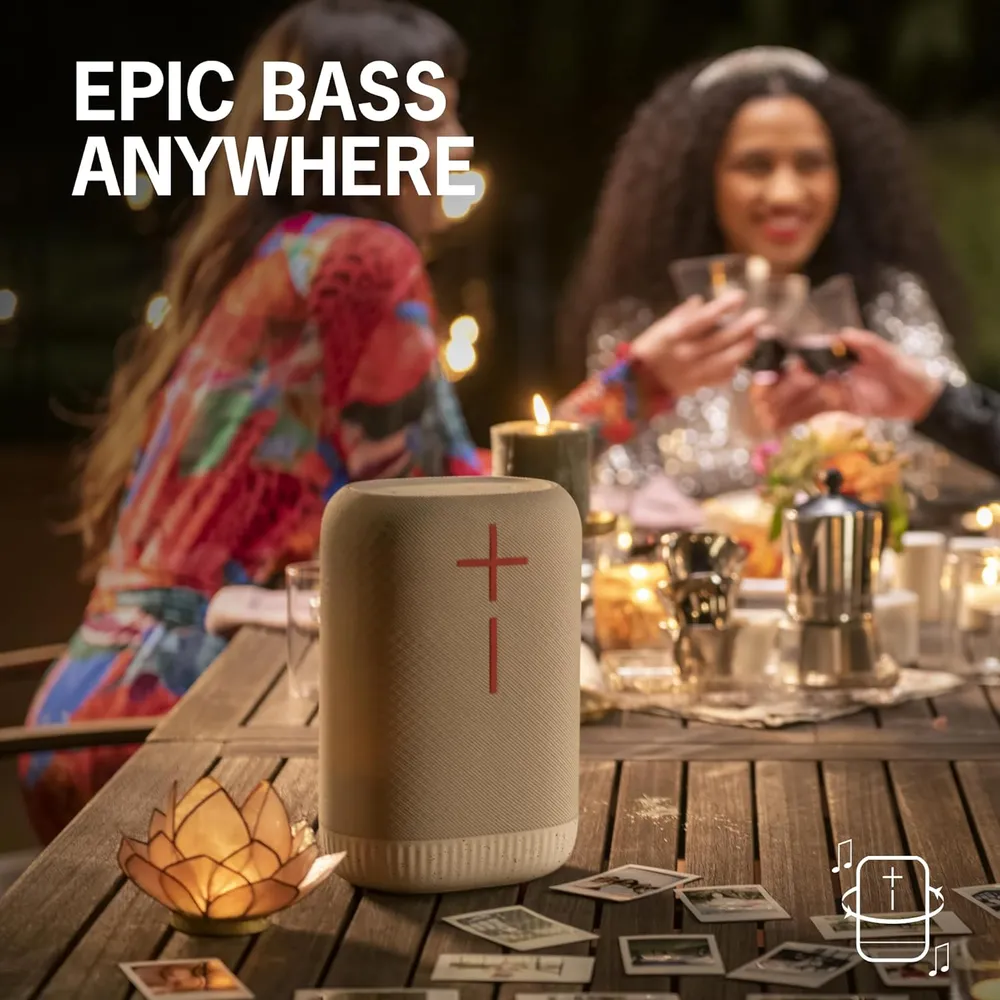 Ultimate Ears Epicboom altavoz Bluetooth 360° IP67 USB-C | Blanco