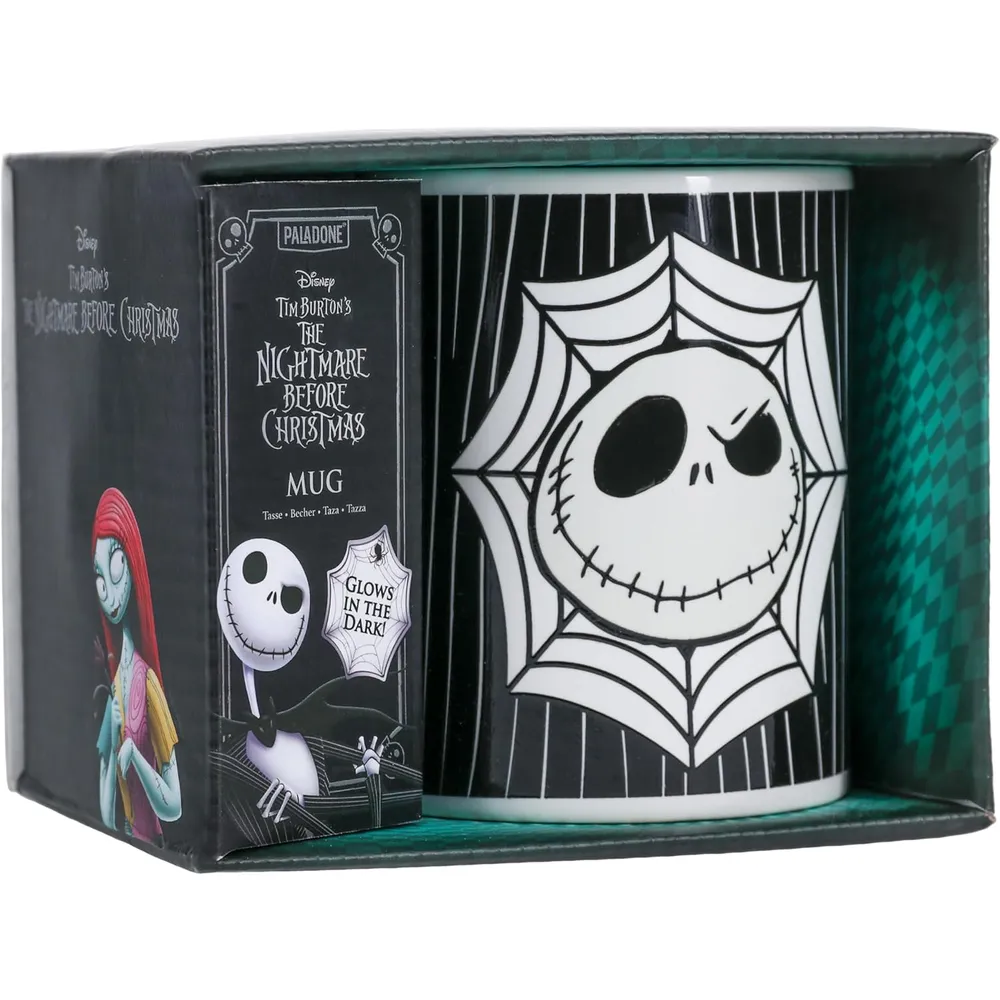 Paladone Jack Skellington, taza brilla en la oscuridad Disney