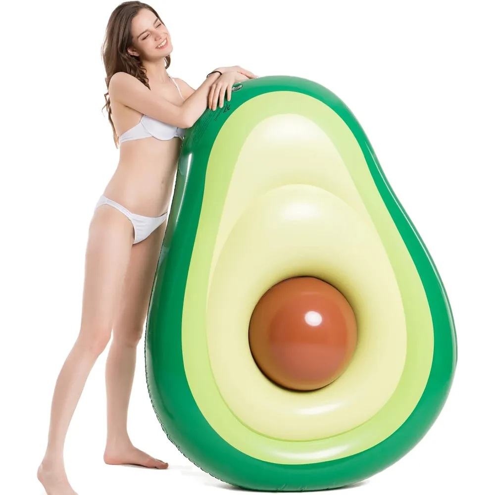 Flotador inflable de aguacate para piscina Jasonwell | L