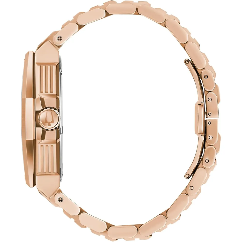 Bulova reloj serie X de hombre cuarzo alta precisión | Oro Rosa