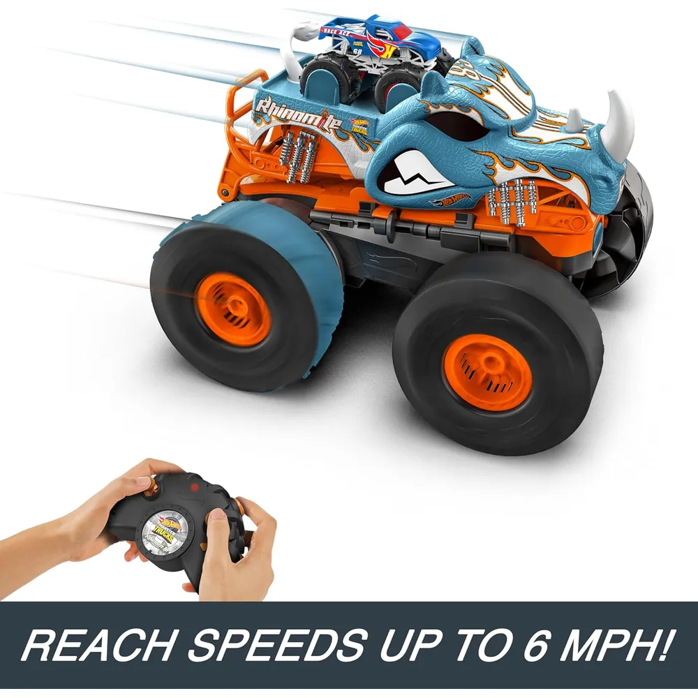 HOT WHEELS PISTA MONSTER TRUCKS