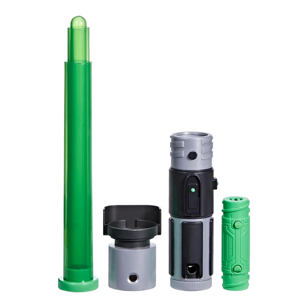 Star Wars Lightsaber Forge Yoda - Sable de Luz Electrónico Personalizable Verde - Juguetes para niños y Niñas de 4 Años