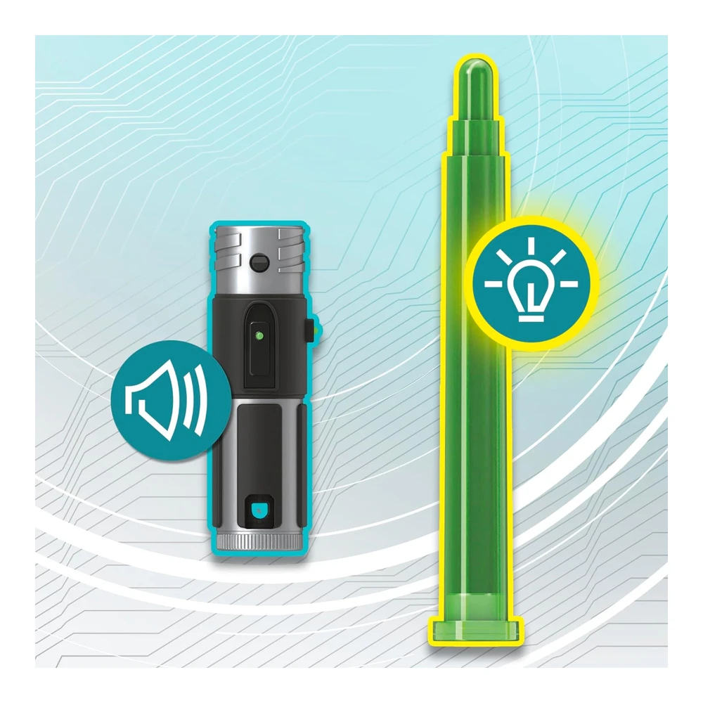 Star Wars Lightsaber Forge Yoda - Sable de Luz Electrónico Personalizable Verde - Juguetes para niños y Niñas de 4 Años