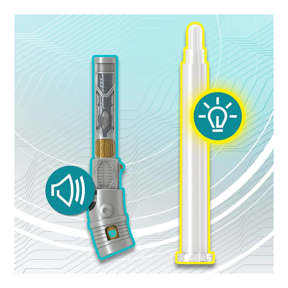 b0bryh6jqp_3.webp Star Wars Lightsaber Forge Ahsoka Tano - Sable Electrónico Personalizable Blanco - Juguetes para niños y Niñas de 4 Años
