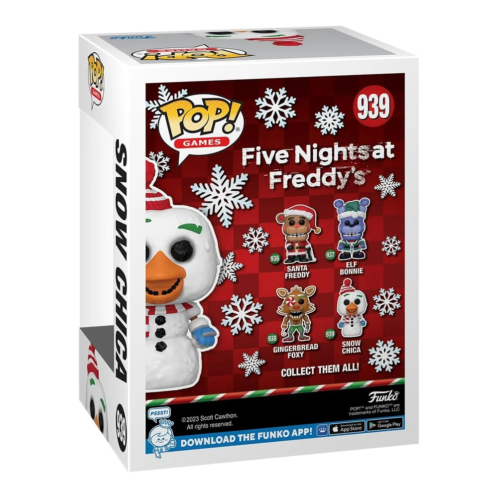 Funko Pop! Juegos - Cinco Noches En Las Vacaciones de Freddy - Snow Chica