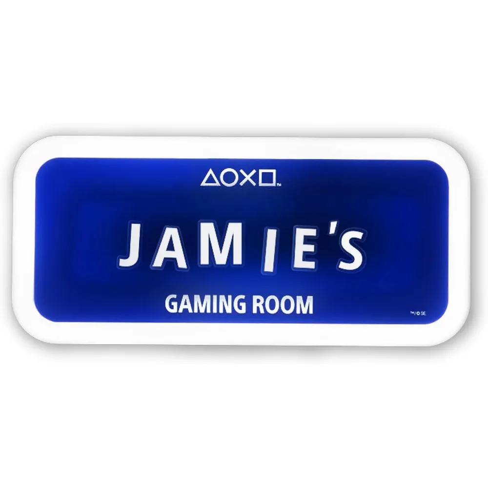 Paladone PlayStation, letrero luminoso decorativo sala gamer oficial