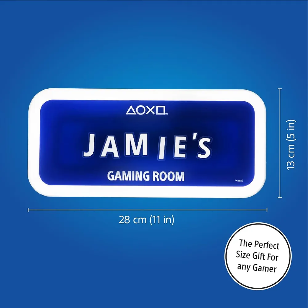 Paladone PlayStation, letrero luminoso decorativo sala gamer oficial