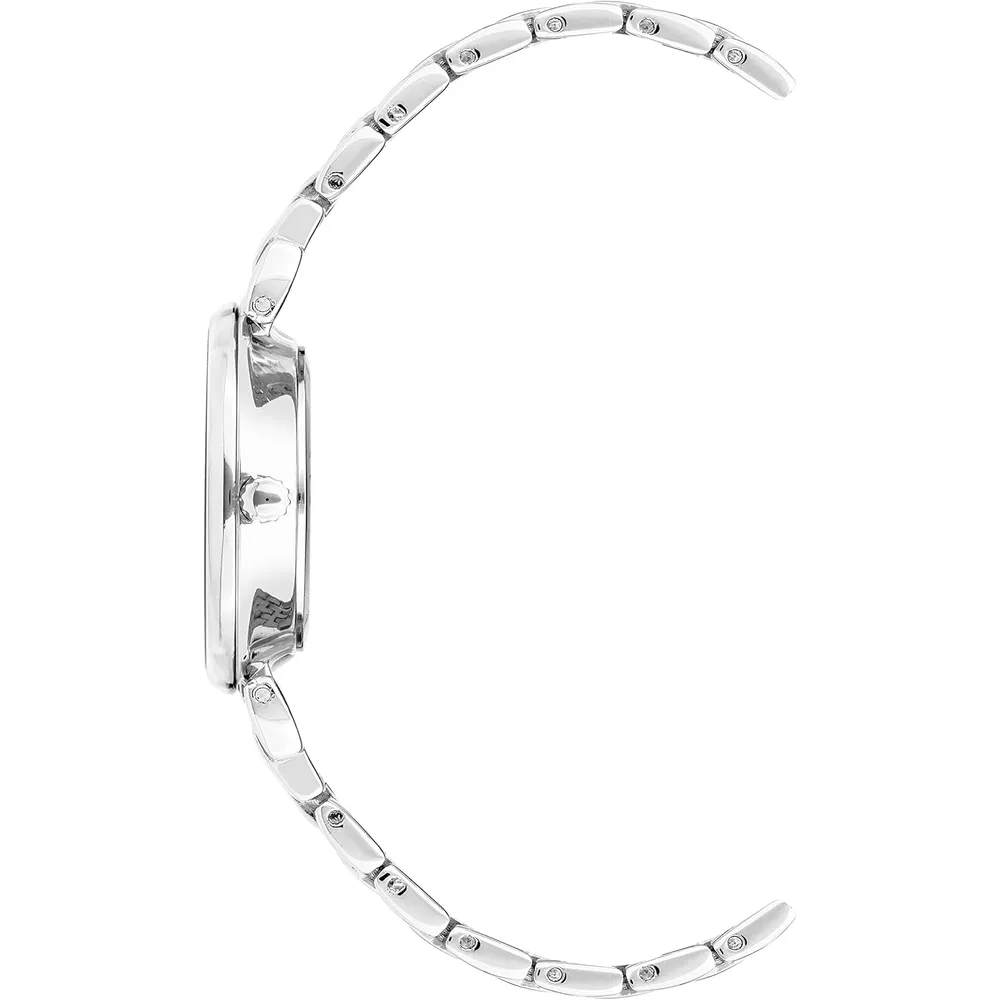 Anne Klein AK/2159SVSV reloj para mujer | 30 mm - Plateado/Azul claro