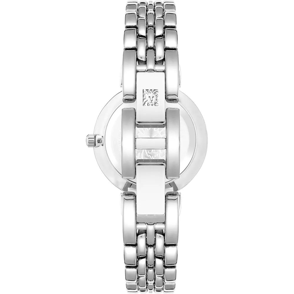 Anne Klein AK/2159SVSV reloj para mujer | 30 mm - Plateado/Azul claro