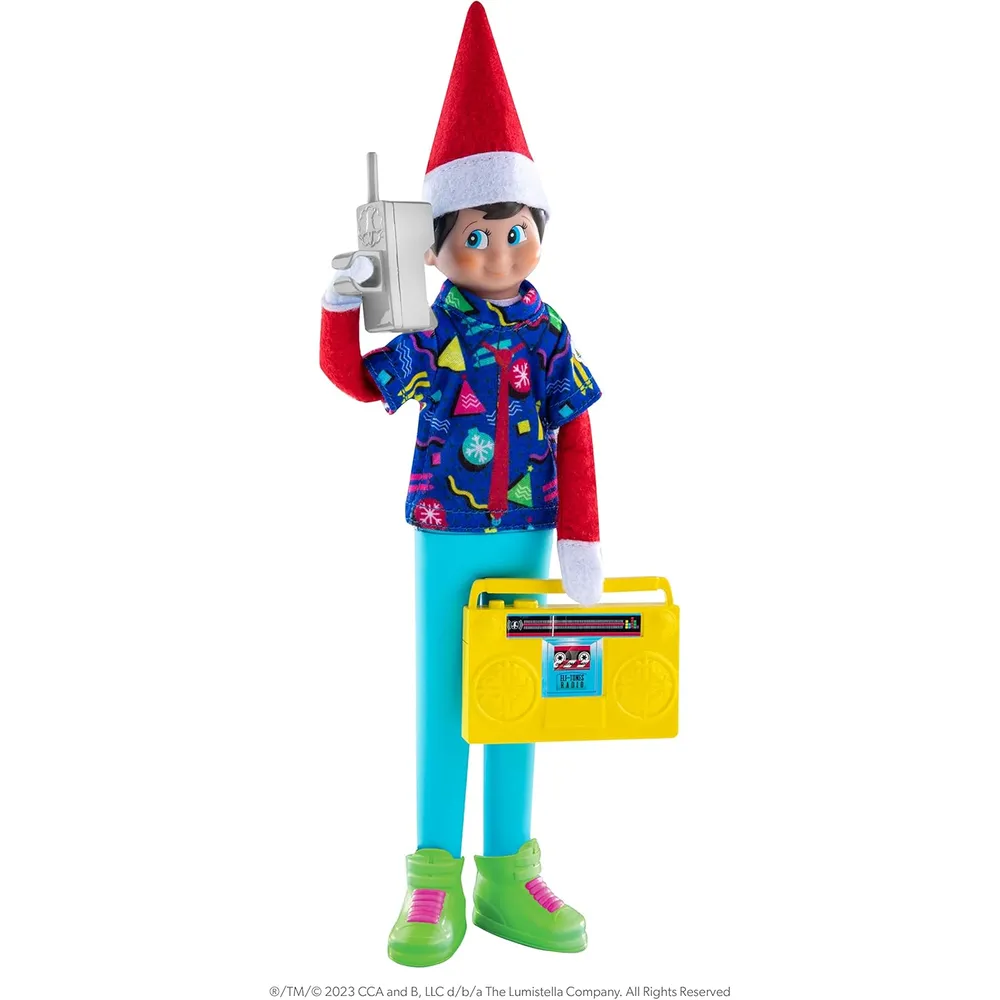 The Elf on the Shelf accesorios retro 80s